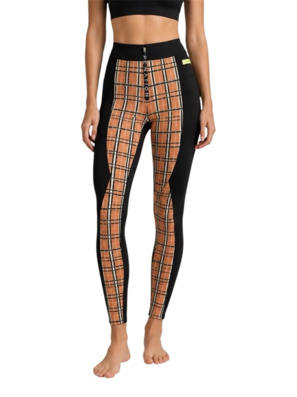 P.E Nation Plaid Leggings Small